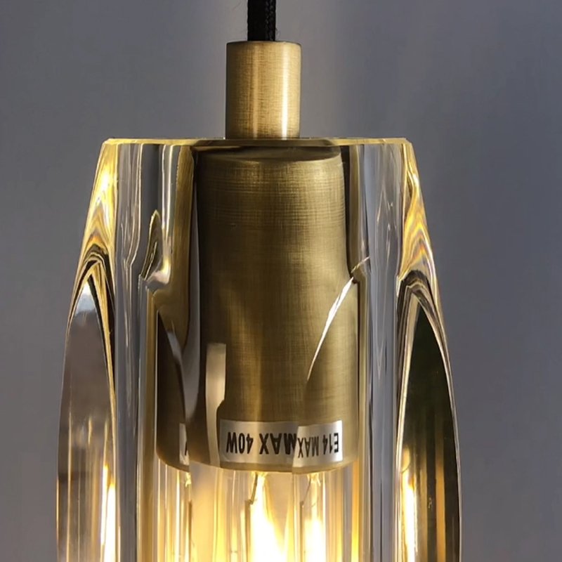 MT8851-1H bronze/clear Светильник подвесной Delight Collection MT8851 MT8851-1H bronze/clear