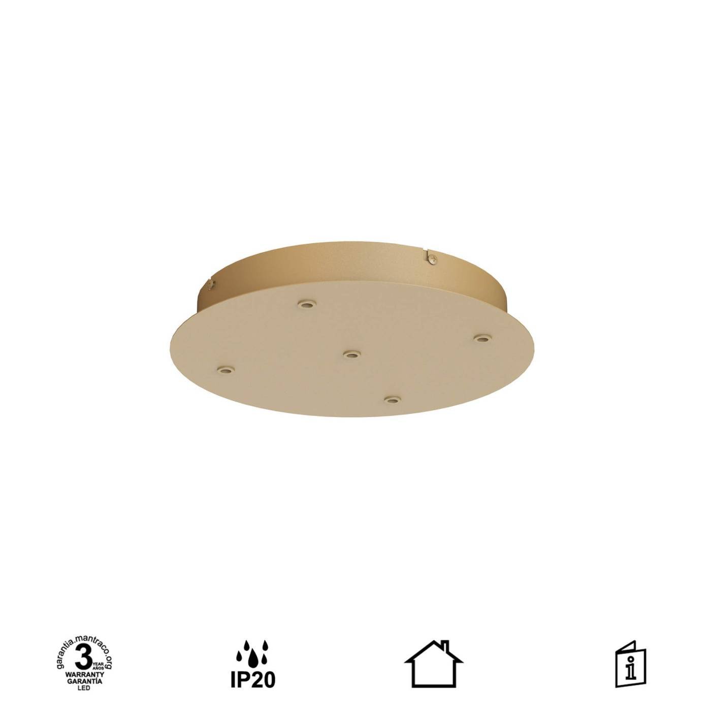 9364 9364 Основание потолочное 5L MODULAR LIGHT FLORONES