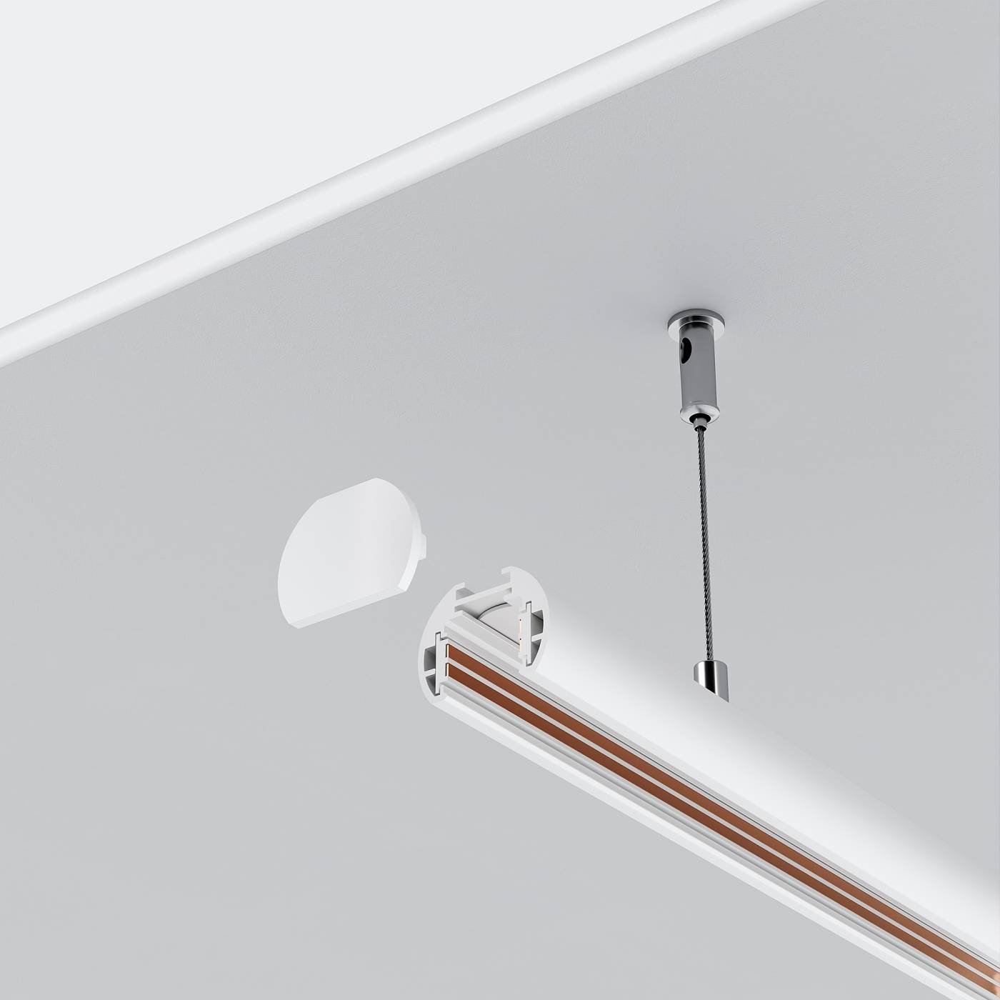 Шинопровод Maytoni Busbar trunkings Exility TRXM034-R-412W