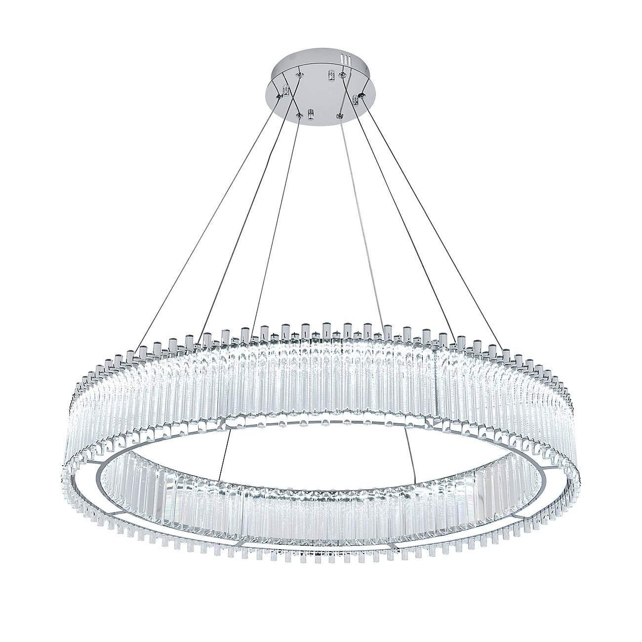 Подвесная люстра Indigo Grado V000196L 12056/B/1P Chrome