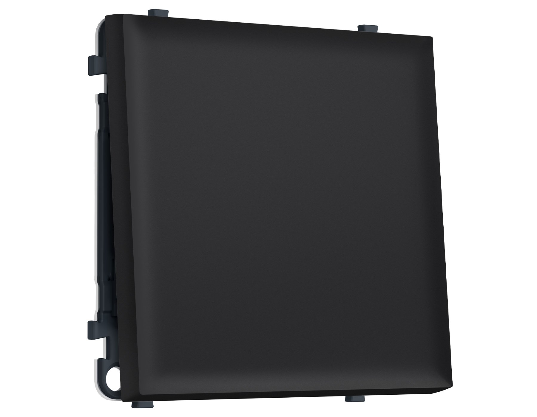 MS981020 MS981020 Комплект механизма 1-кл проходного выключателя SIGMA Черный Мягкое касание 10A-250V QUANT PRO (SP9810, PR105)