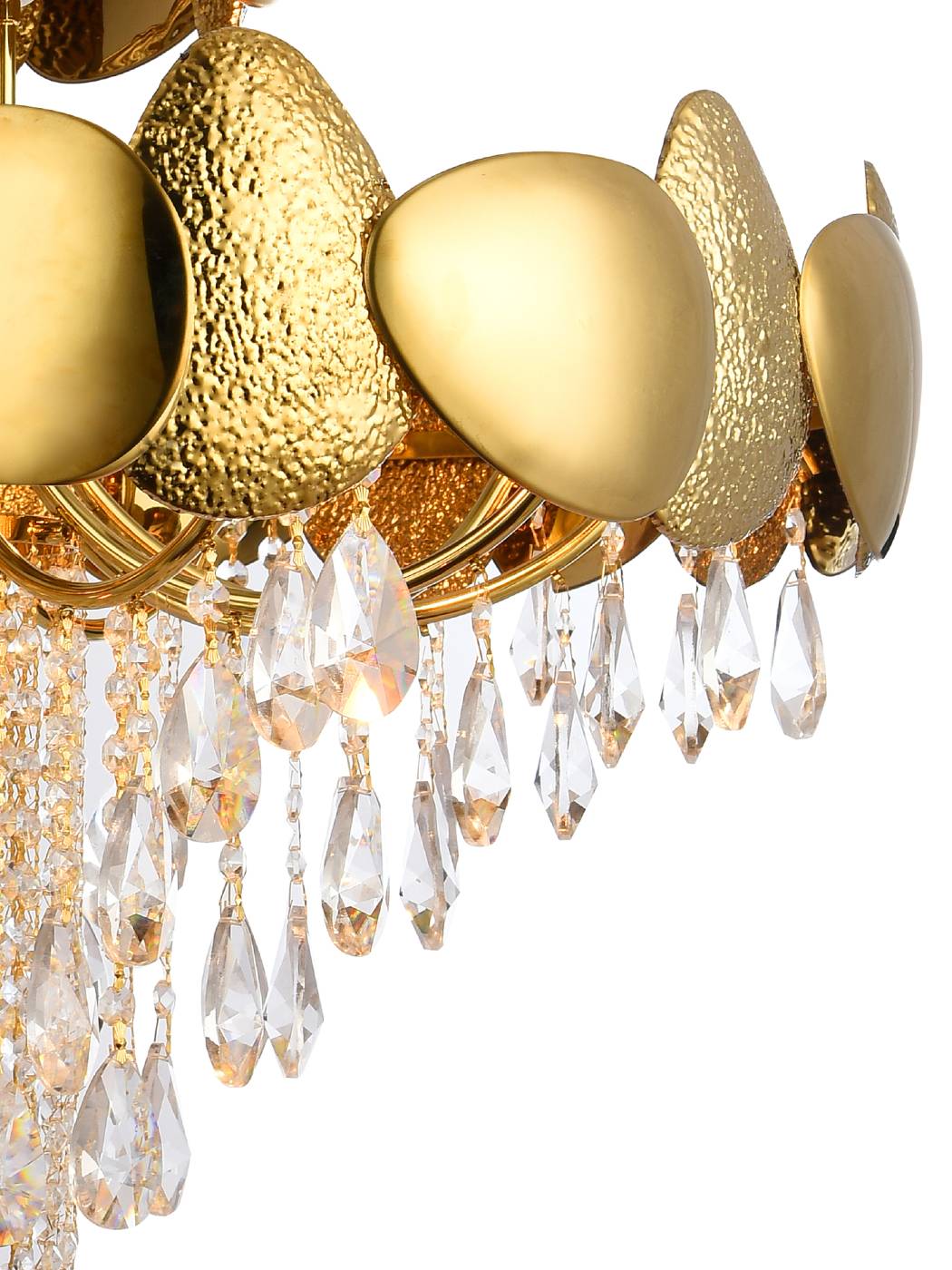 VALENCIA 91009/12C GOLD Подвесная люстра Natali Kovaltseva Valencia VALENCIA 91009/12C GOLD
