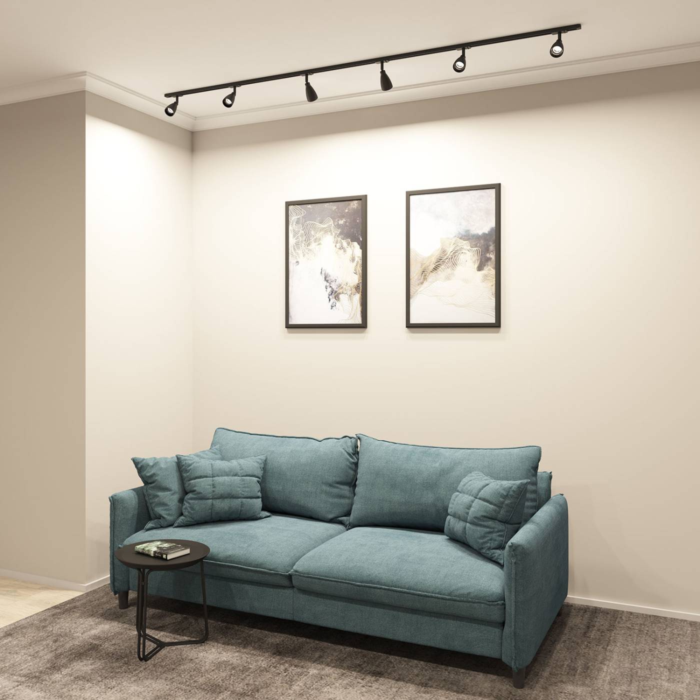 DK6050-BK Трековый светильник Denkirs Bell DK6050-BK