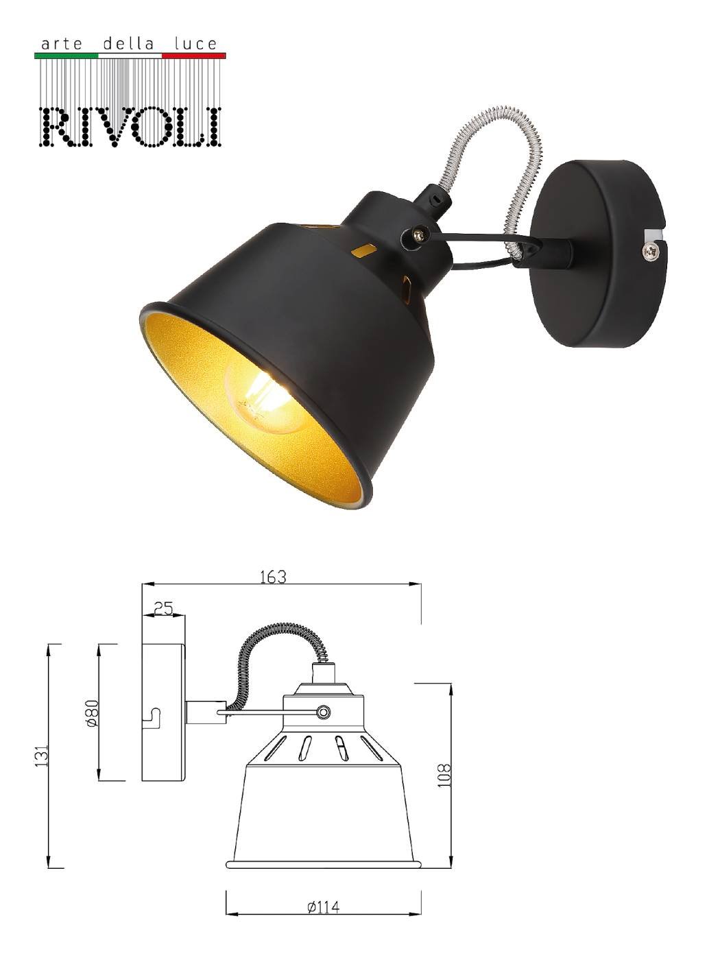 7064-701 Светильник спот Rivoli Evelyn 7064-701