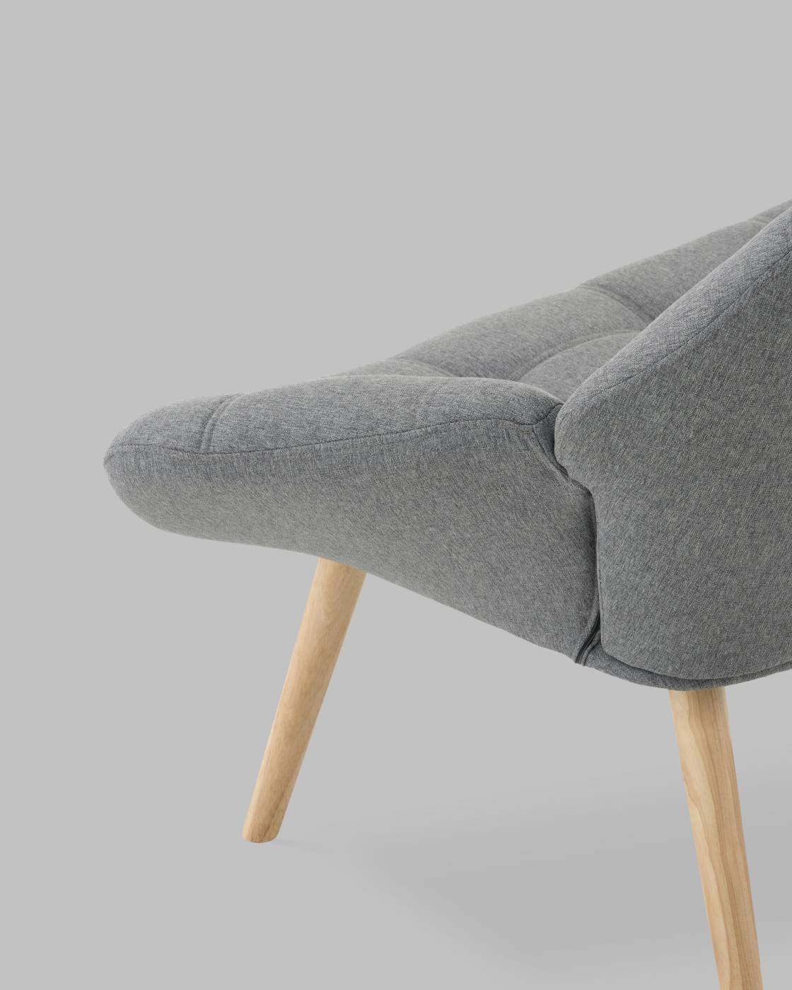 QH-8927K 875-18 grey Кресло Stool Group Олби QH-8927K 875-18 grey