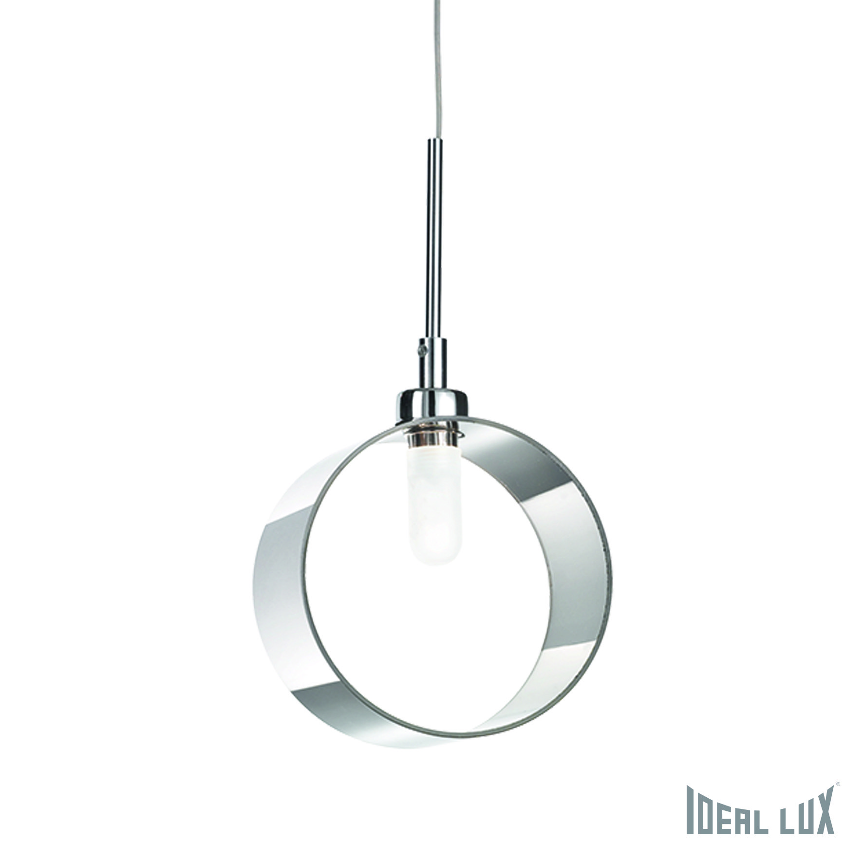ANELLO SP1 SMALL CROMO Светильник подвесной Ideal Lux Anello ANELLO SP1 SMALL CROMO