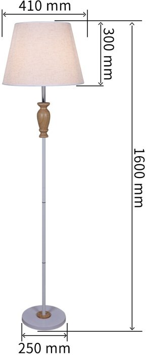Торшер 02066-0.6-01 WH