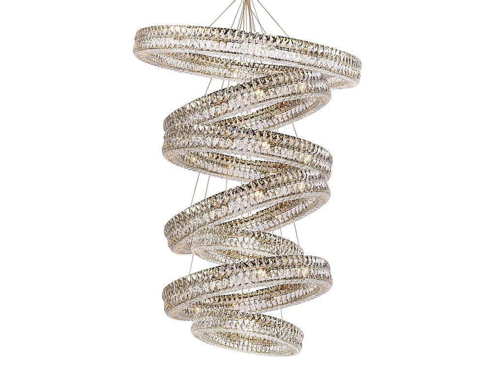 Потолочная чашка 10120 D30 7 вертик.колец gold Потолочная чашка Newport Elizabeth Потолочная чашка 10120 D30 7 вертик.колец gold