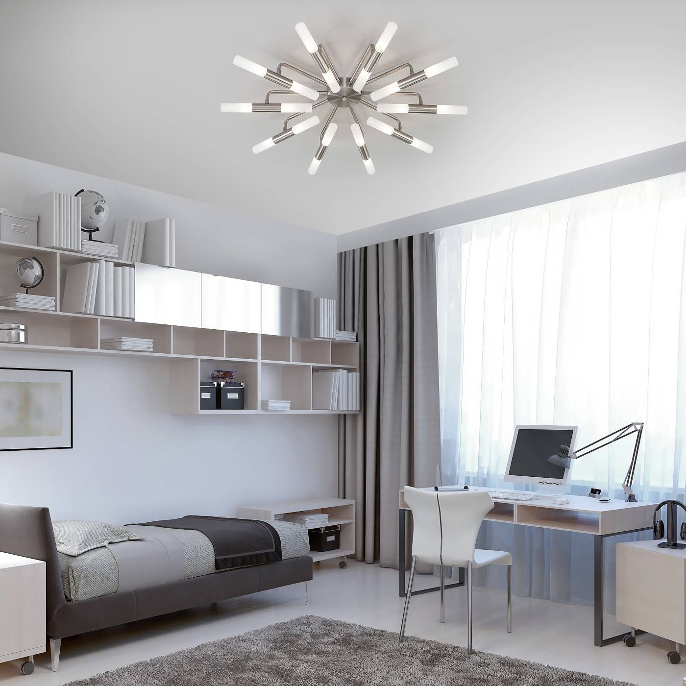 347 Smart (551) Потолочная люстра Bogate's Bastone 347 Smart (551)