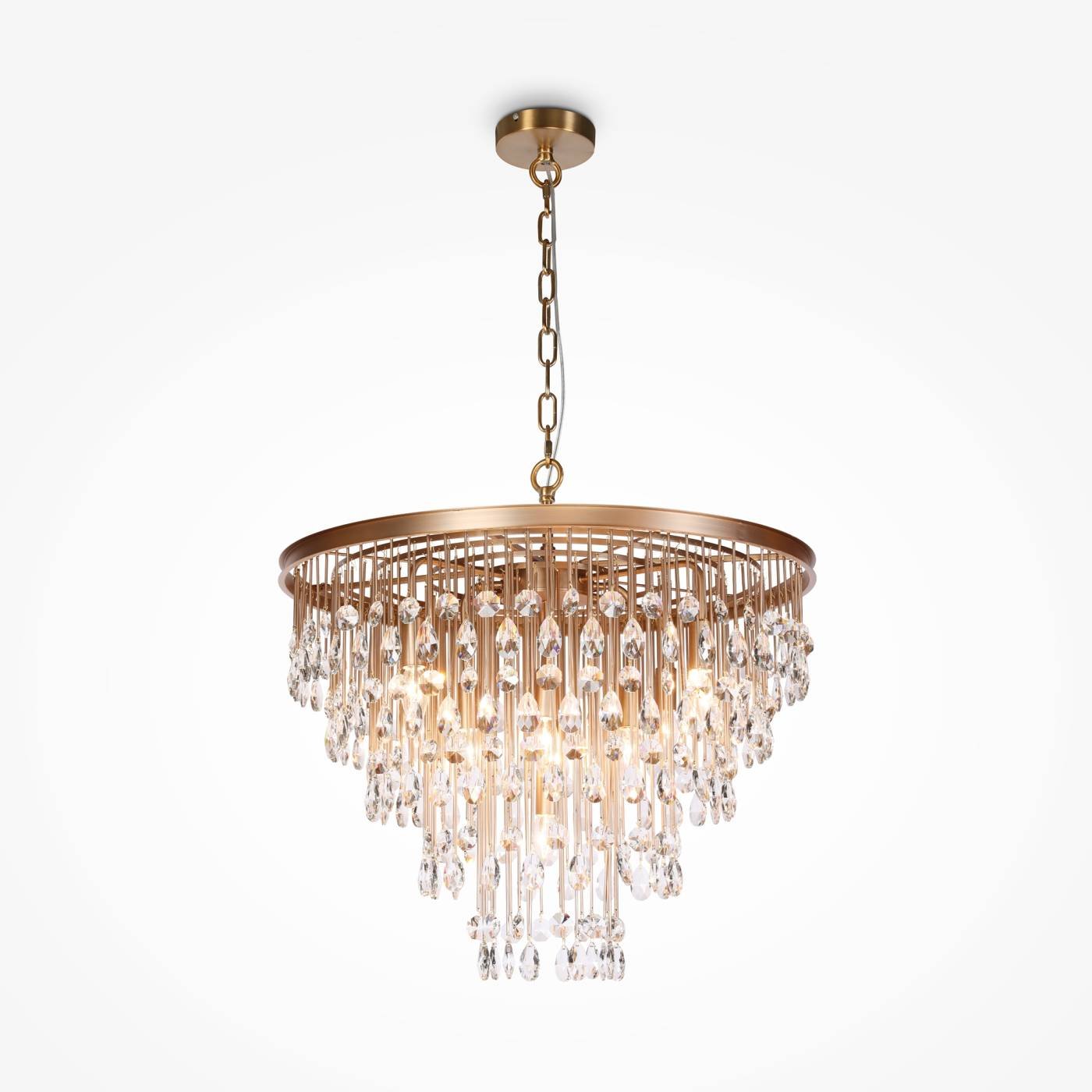Подвесная люстра Maytoni Linn MOD091PL-09G