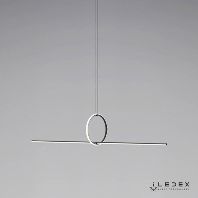 10339P/A2-35W-3000K BK-WH Светильник подвесной ILedex Zoom 10339P/A2-35W-3000K BK-WH