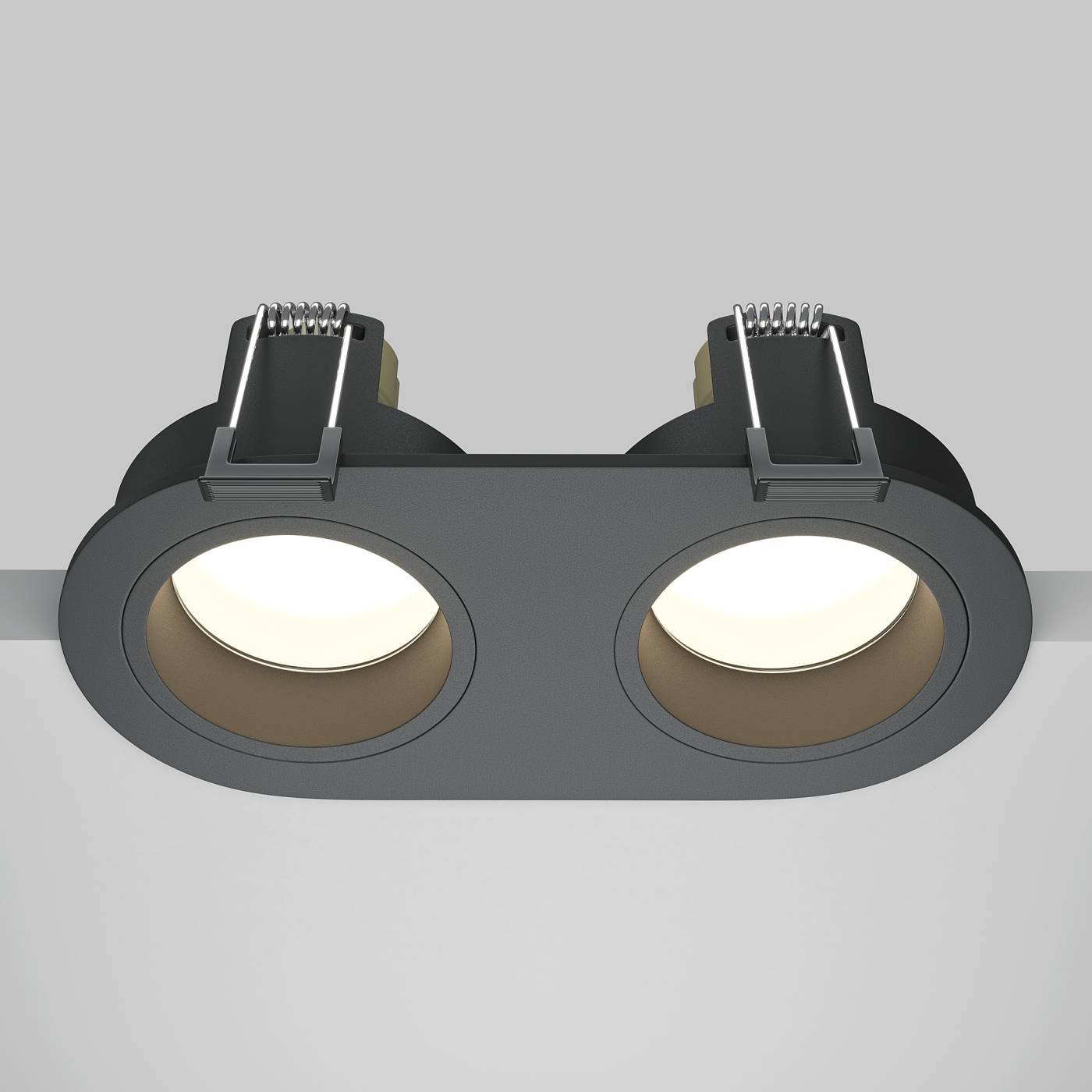 Встраиваемый светильник Maytoni Share DL126-02-GU10-B