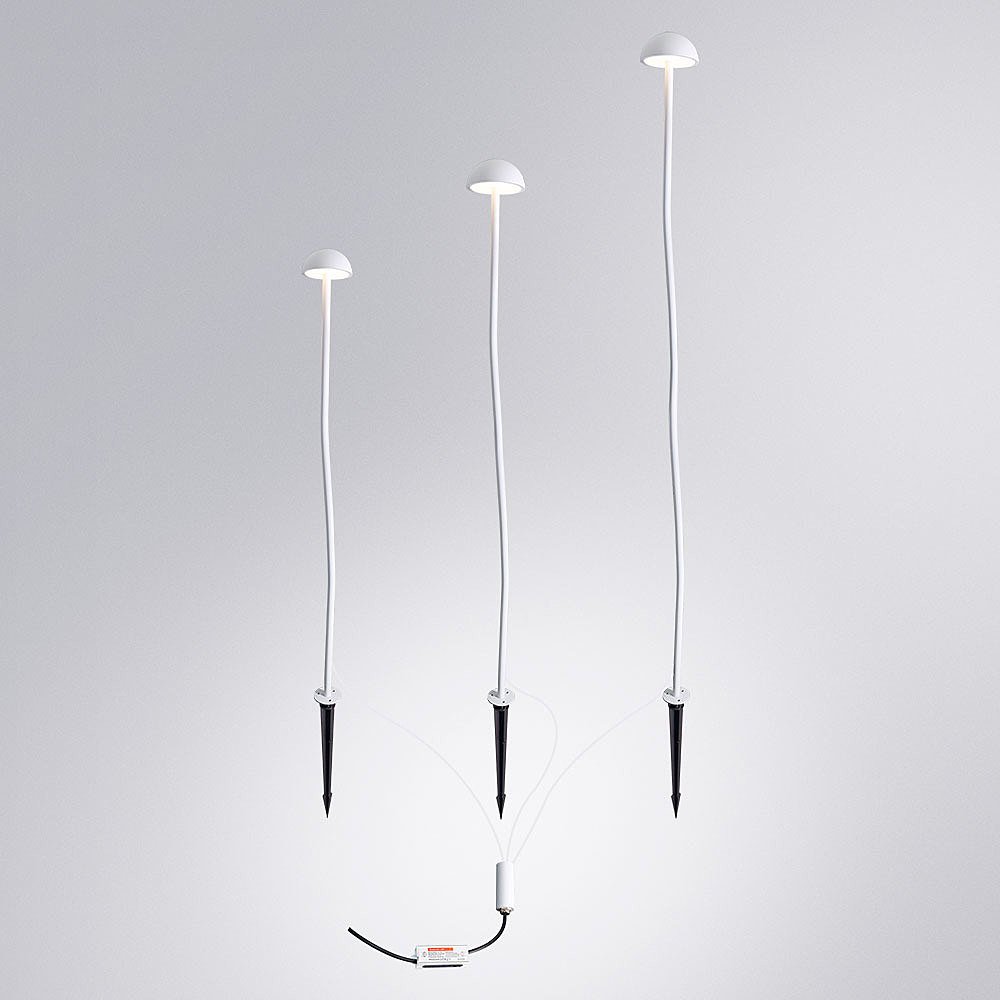 Грунтовый светильник Arte Lamp Motus A1081PA-3WH