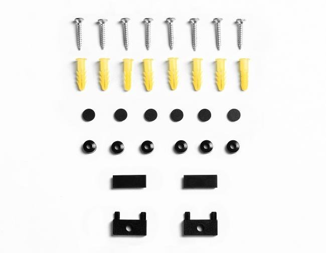 Крепеж монтажный для шинопровода Magnetic Ultra Slim 2м черный Ambrella Track System GV1034