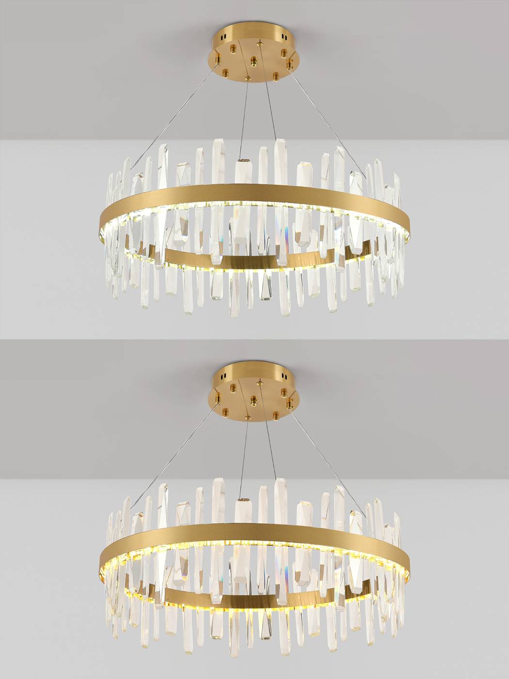Подвесная люстра Natali Kovaltseva Smart Нимбы LED LAMPS 81256