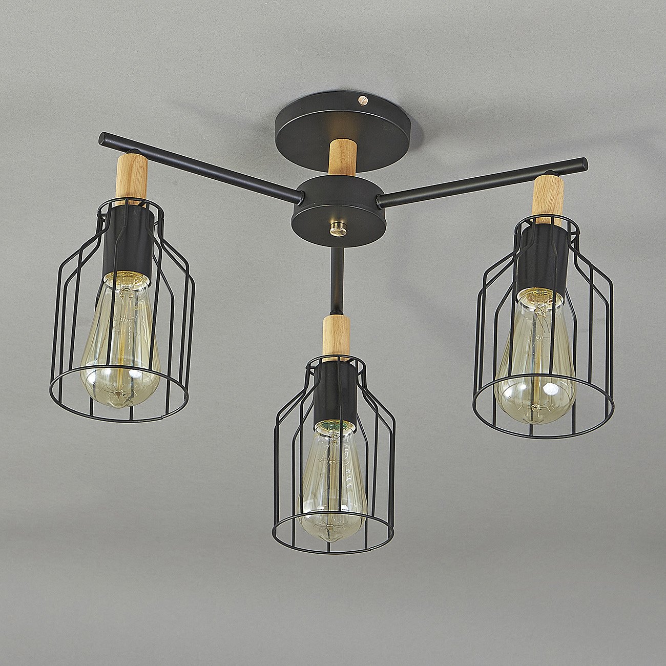 Потолочная люстра Escada Texas 469/3PL Black