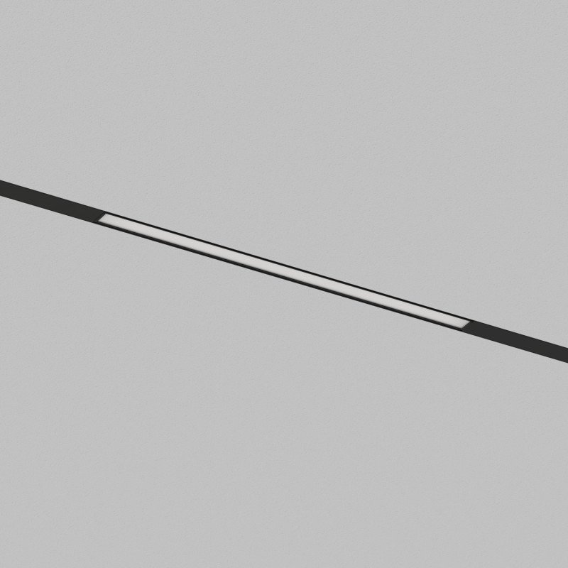 Трековый светильник SMART 48V LINEAR | СМАРТ 48V ЛИНЕАР Denkirs DK8504-BK