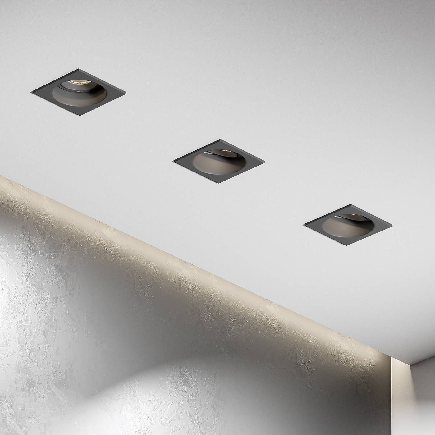 25015/01 GU10 графит Встраиваемый светильник Elektrostandard Tune 25015/01 GU10 графит