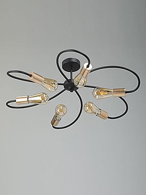 Потолочная люстра Vitaluce V3076-1/6PL