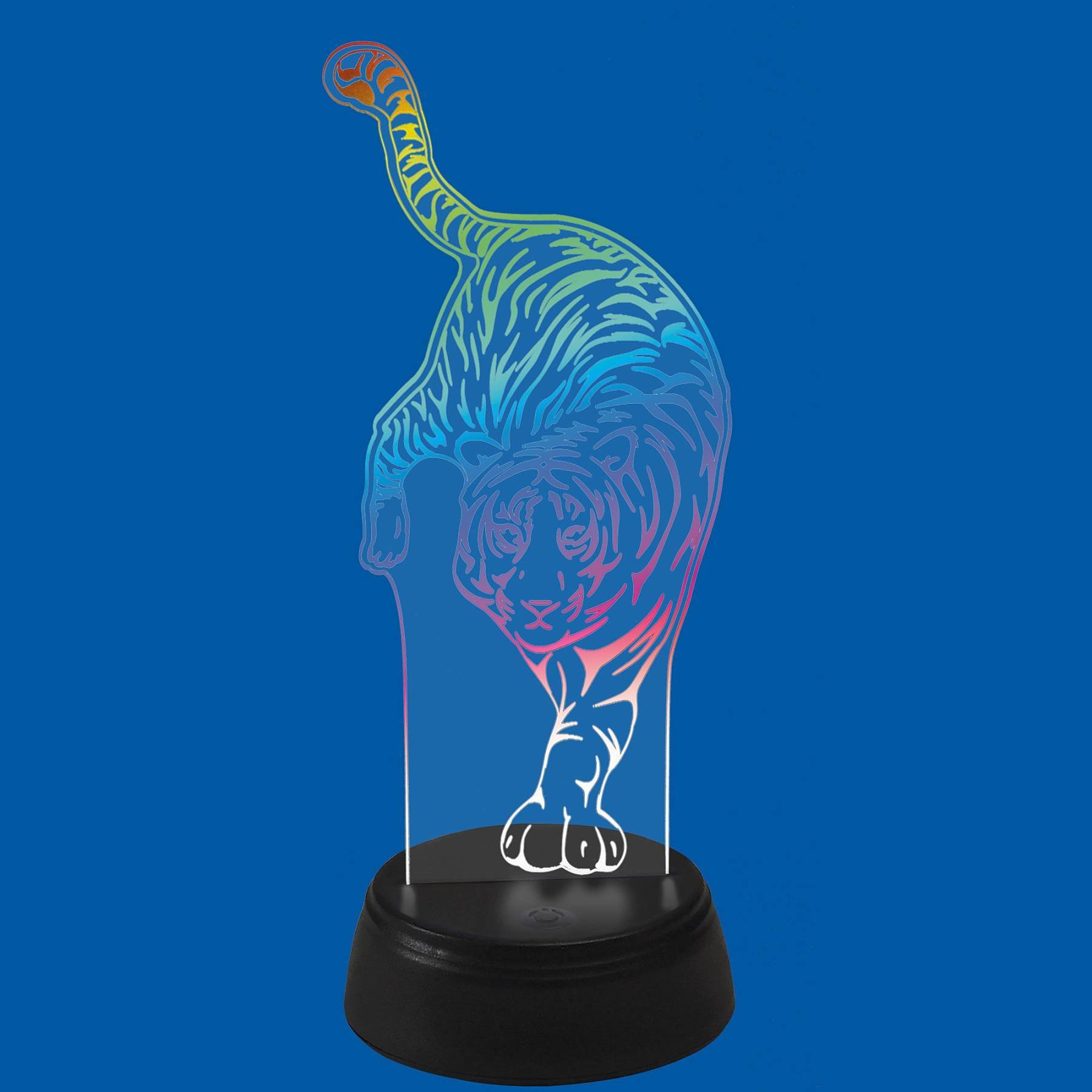 ULI-M506 RGB/3AA TIGER/BLACK Декоративная лампа Uniel ULI-M506 RGB/3AA TIGER/BLACK