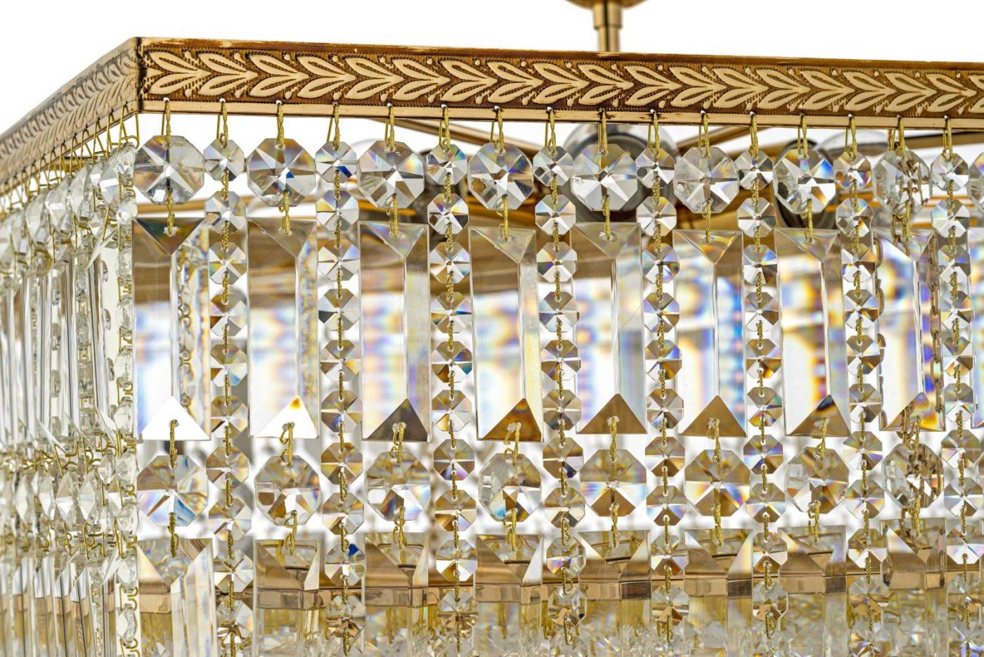 Cremono E 1.3.50x50.102 G Потолочная люстра Dio D'Arte Cremono Gold Cremono E 1.3.50x50.102 G