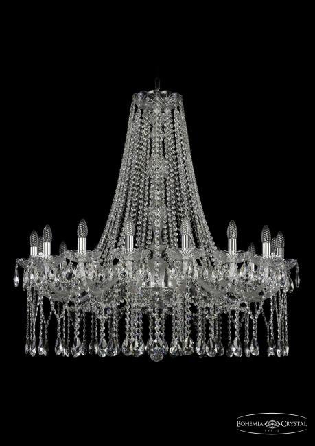 1413/16/360/h-100 Ni Подвесная хрустальная люстра 1413 Bohemia 1413/16/360/h-100 Ni