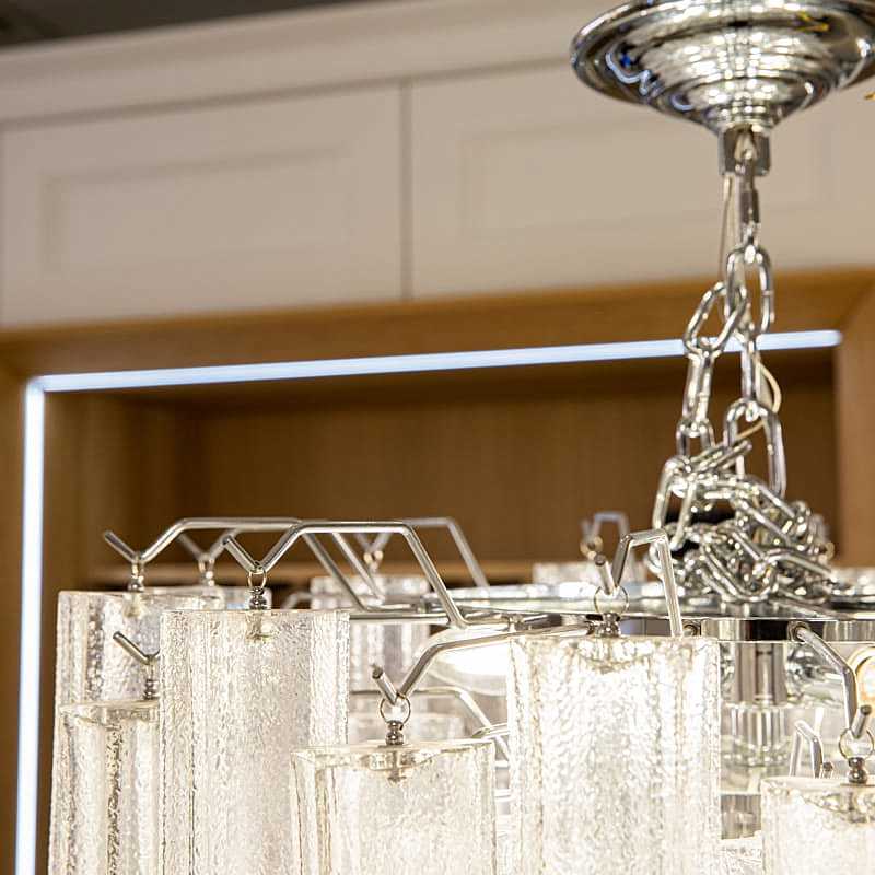 L38110.98 Подвесная хрустальная люстра Tronchi L'Arte Luce Luxury L38110.98