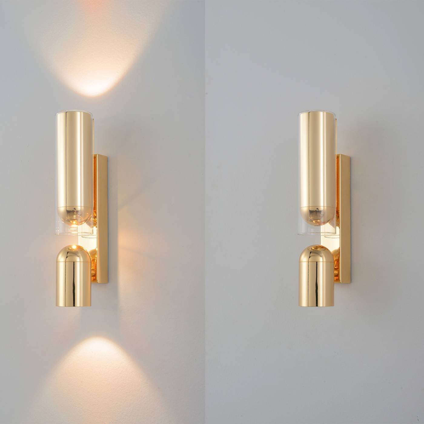 VENTO AP15W LED GOLD Настенный светильник Crystal Lux Vento VENTO AP15W LED GOLD