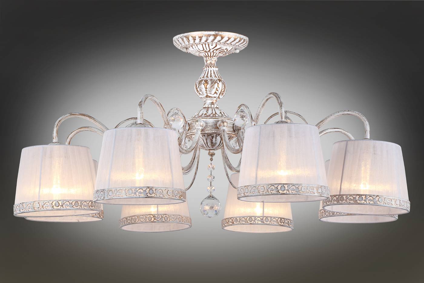 OML-54107-08 Потолочная люстра Omnilux Campovaglio OML-54107-08