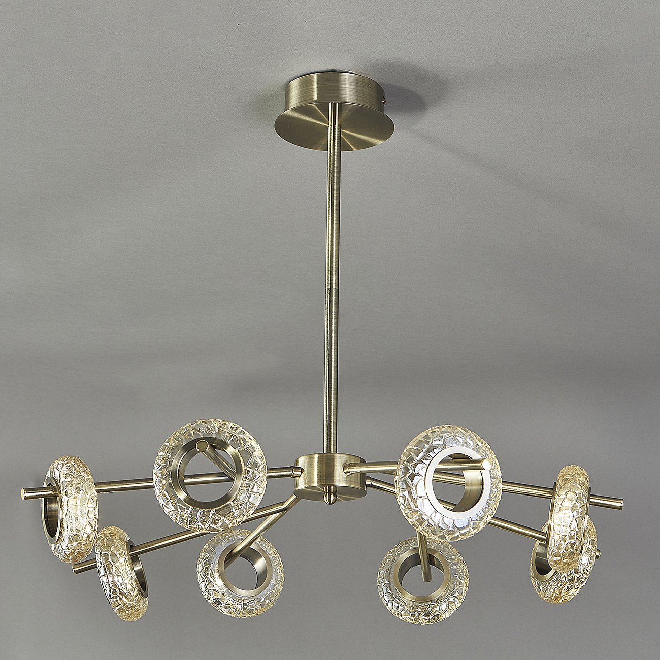 Потолочная люстра Escada Gravity 10252/8LED Brass
