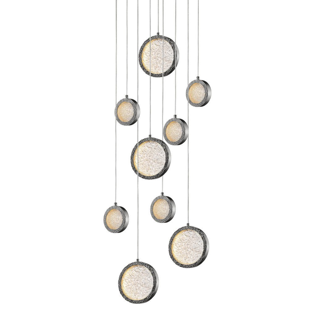 P98014M-9 polished nickel Светильник подвесной Delight Collection Bottega P98014M-9 polished nickel