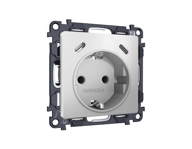 Розетка Ambrella Volt ALFA MA410510