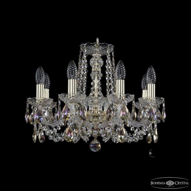 1402/8/160 G K801 Подвесная хрустальная люстра 1402 Bohemia 1402/8/160 G K801