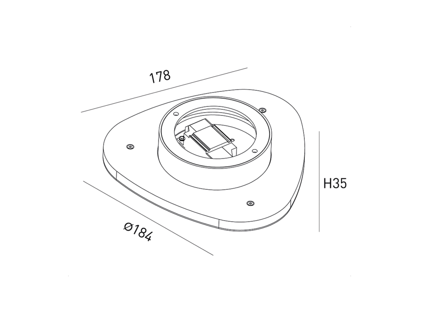 ML-TR184-BL-WW Настенный светильник SWG DesignLed ML ML-TR184-BL-WW