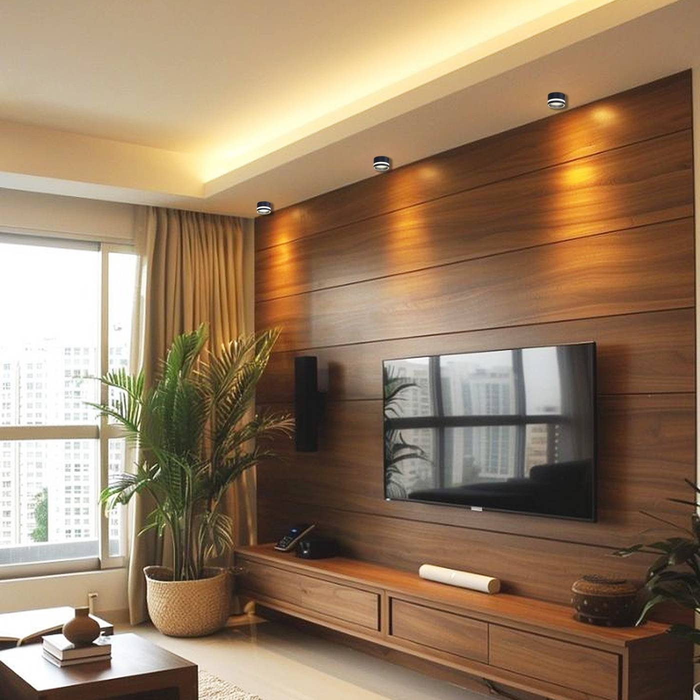 Накладной светильник Reluce 53023-9.0-001CT GX53 BK