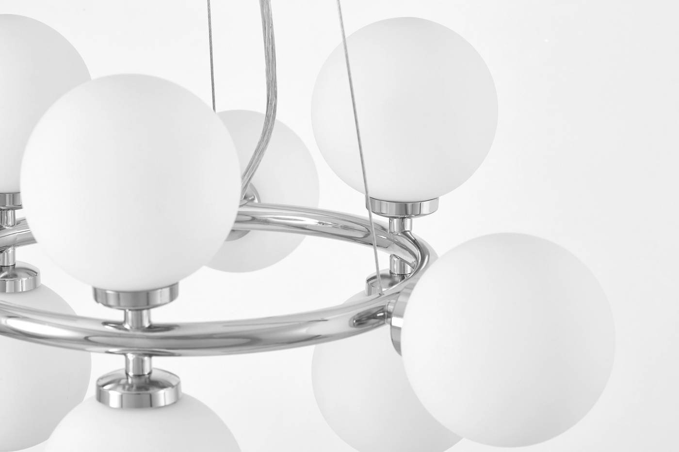 Подвесная люстра Lumina Deco Marsiada LDP 6033-9 CHR