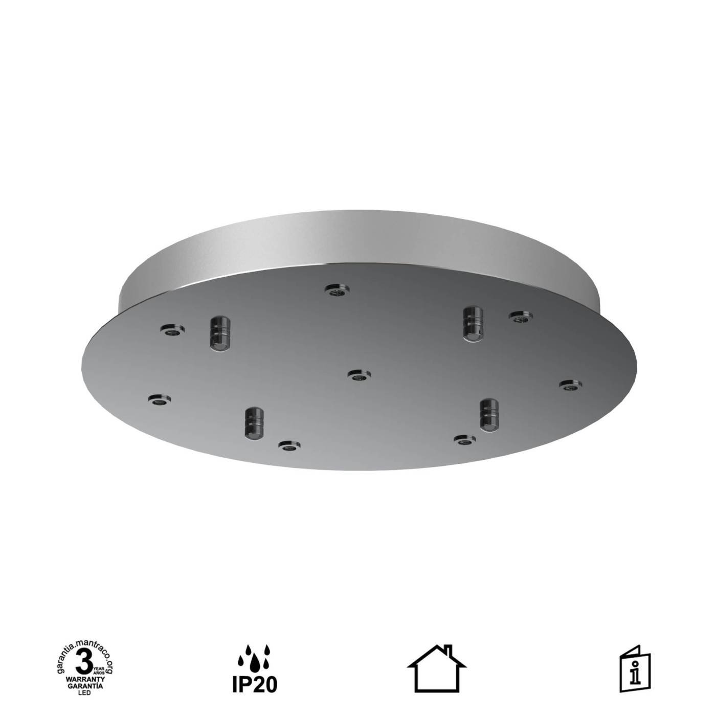 9367 9367 Основание потолочное 8L MODULAR LIGHT FLORONES