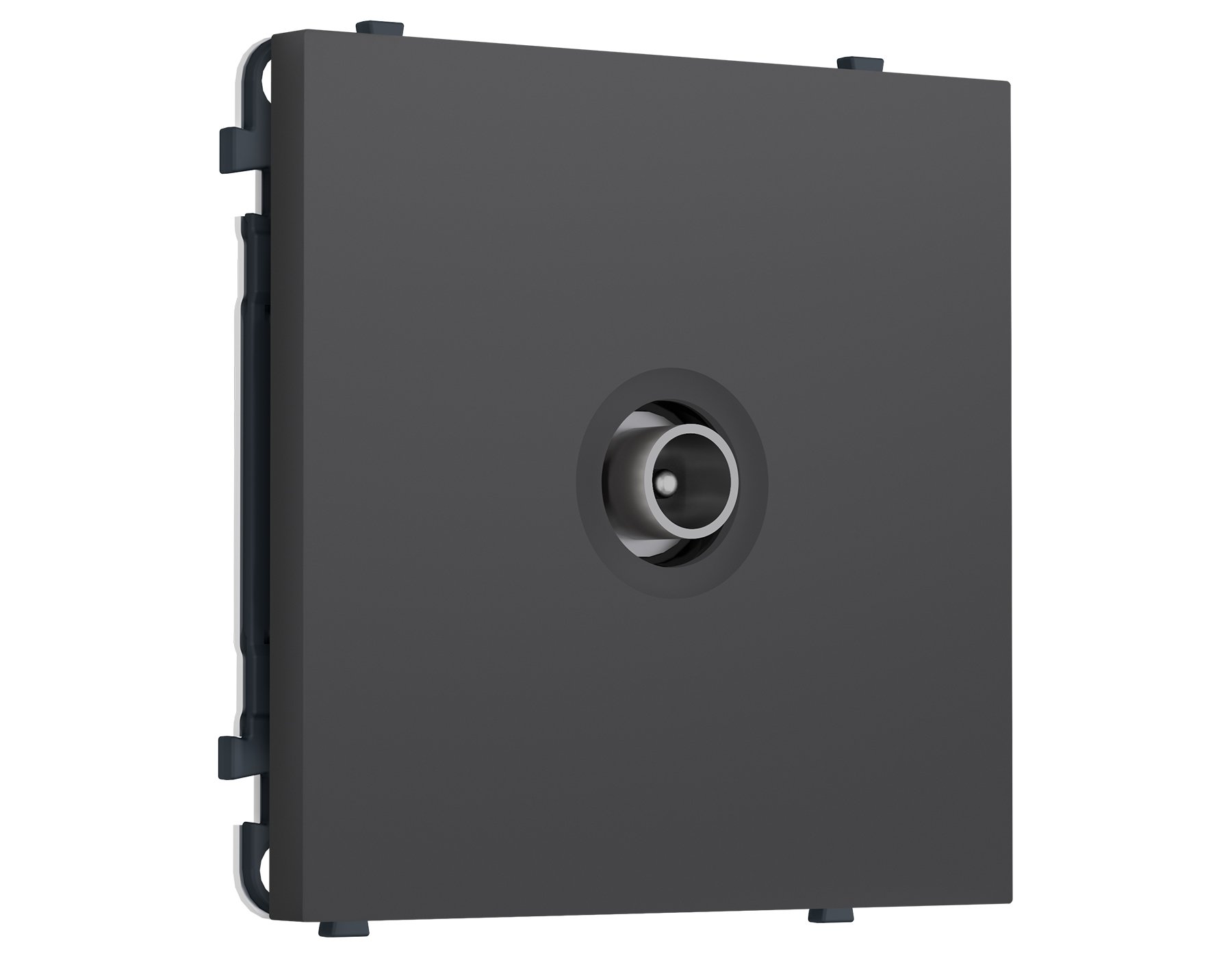 MS913030 MS913030 Комплект механизма TV розетки проходной SIGMA Графит Мягкое касание 5-1000 MHz 4dB QUANT PRO (SP9130, PR211)