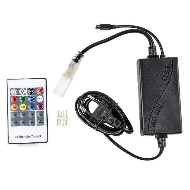 ULC-N22-RGB NEON BLACK Пульт к светодиодной ленте Uniel ULC-N22-RGB NEON BLACK