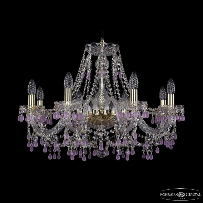 1410/8/240 G V7010 Подвесная хрустальная люстра 1410 Bohemia 1410/8/240 G V7010