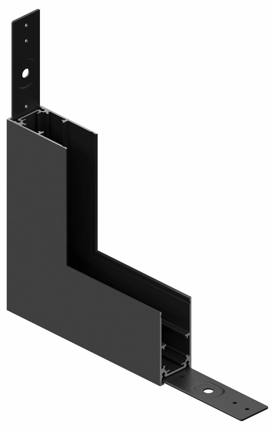 Коннектор внутренний угловой для накладного шинопровода Hesby Lighting ElDeko HSBL_0054_1