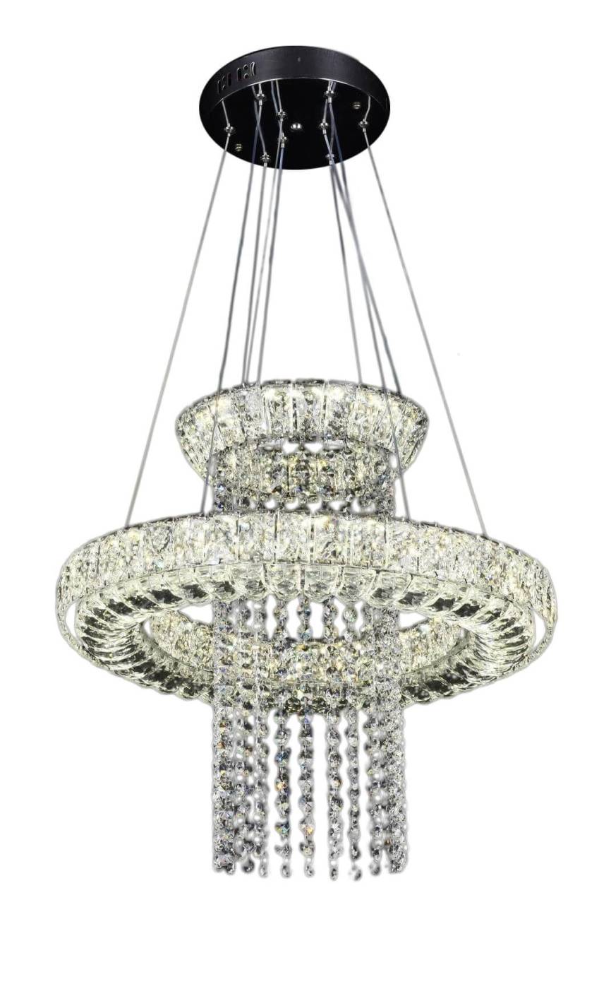 Подвесная хрустальная люстра Lumina Deco DDP 6939