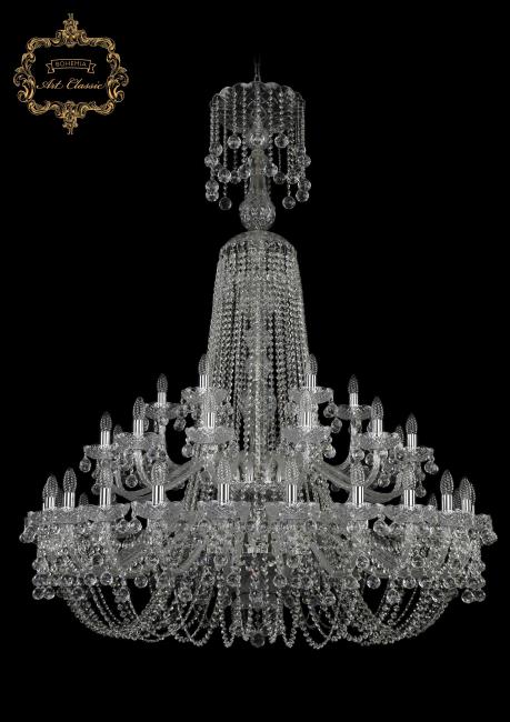 11.26.24+12+6.460.2d.XL-168.Cr.B Подвесная хрустальная люстра 11.26 Art Classic 11.26.24+12+6.460.2d.XL-168.Cr.B