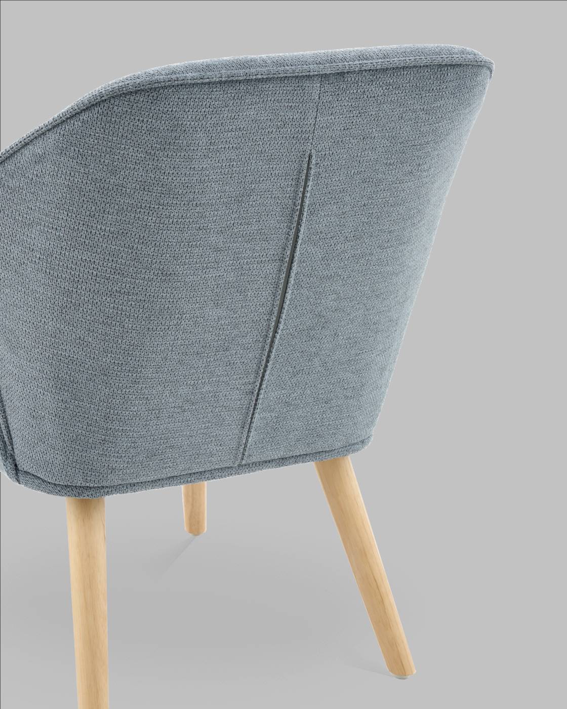 QH-8904K DAG-12(72) grey Кресло Stool Group Вэйл QH-8904K DAG-12(72) grey