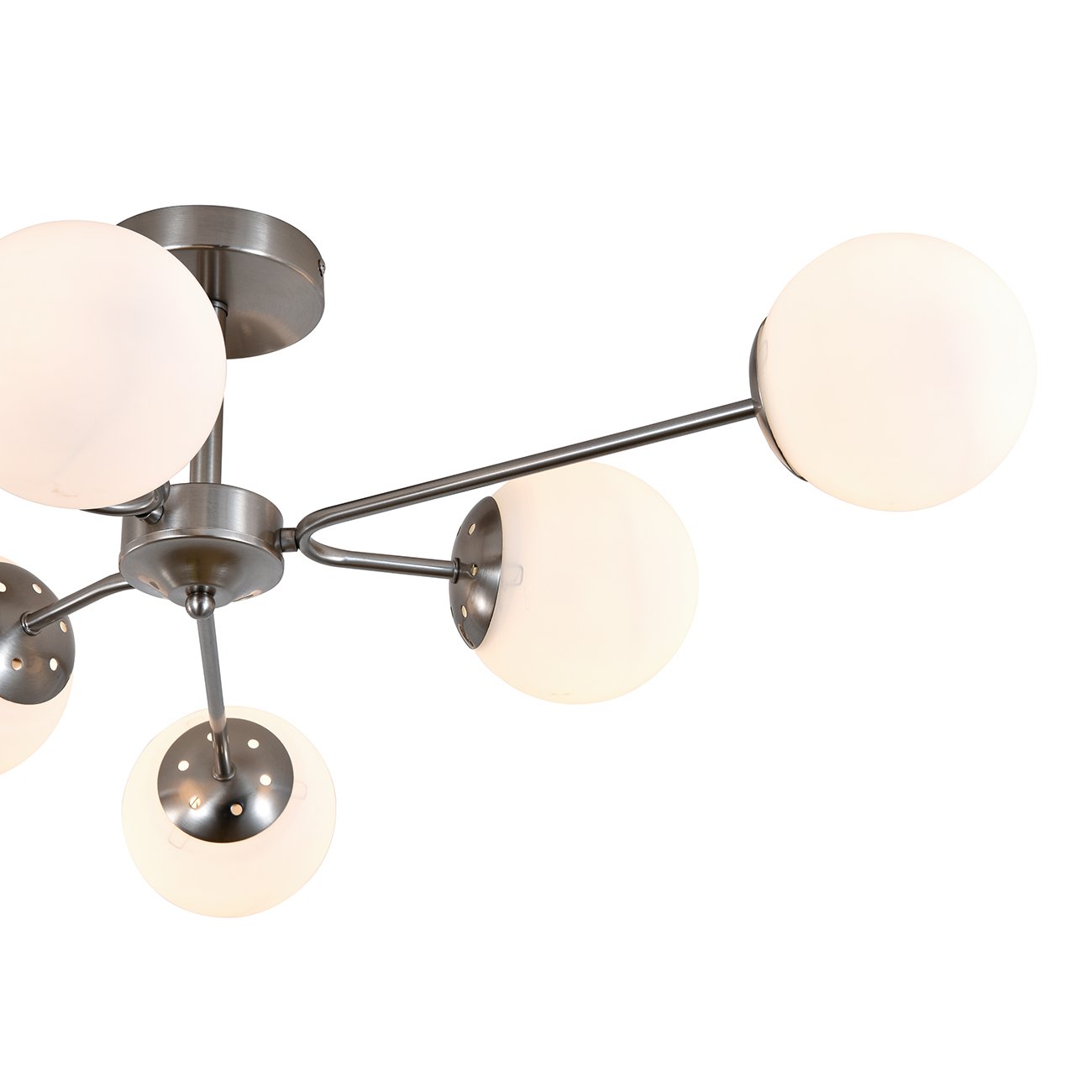 ES0000069 Потолочная люстра 150008/6R E27*60W Satin nickel Roshe Escada ES0000069