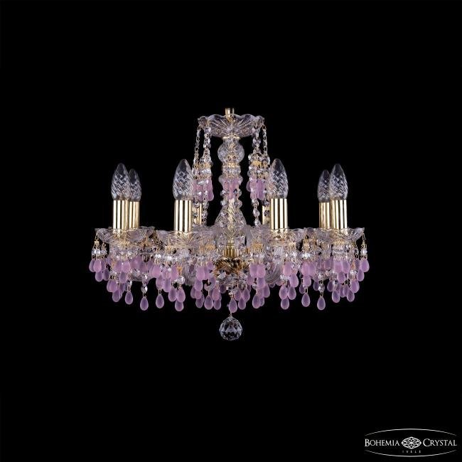 1410/8/160 G V7010 Подвесная хрустальная люстра 1410 Bohemia 1410/8/160 G V7010