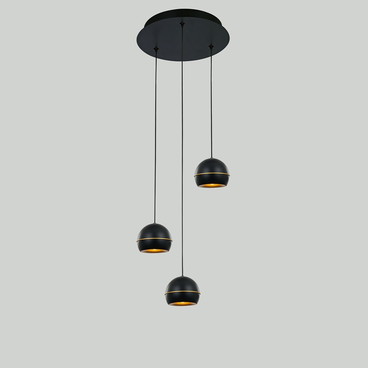 MD21001034-3A black/gold Светильник подвесной Delight Collection MD21001034 MD21001034-3A black/gold