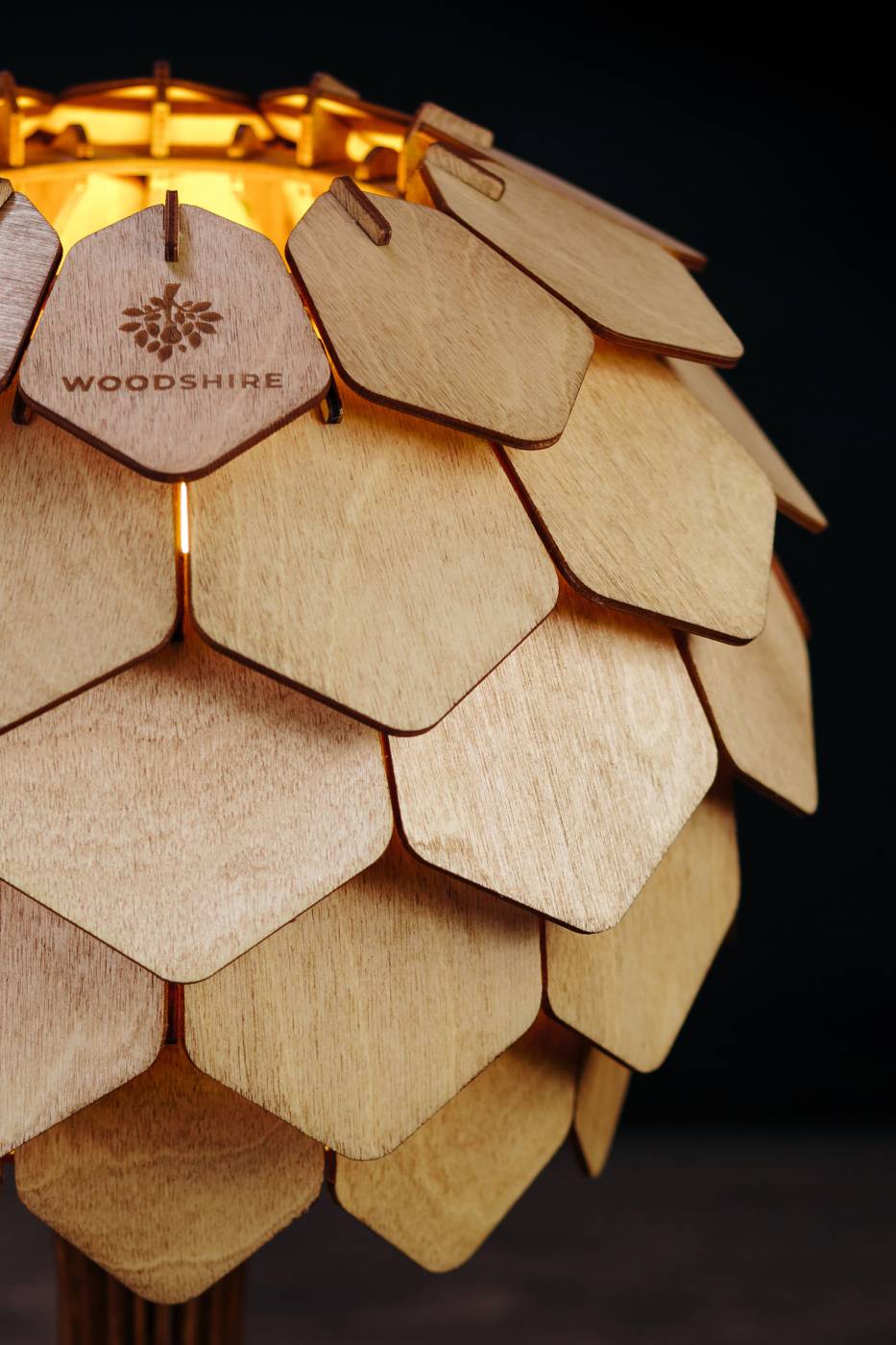 1340b/1 Настольная лампа Woodshire Астеко 1340b/1