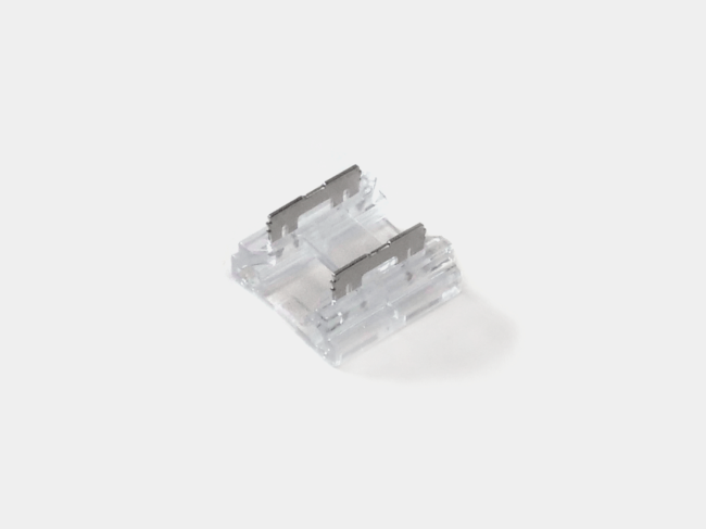 Пластиковый прямой коннектор для светодиодной ленты 10мм SWG Standard Коннекторы CN-10MM-2P-Z-SC-H