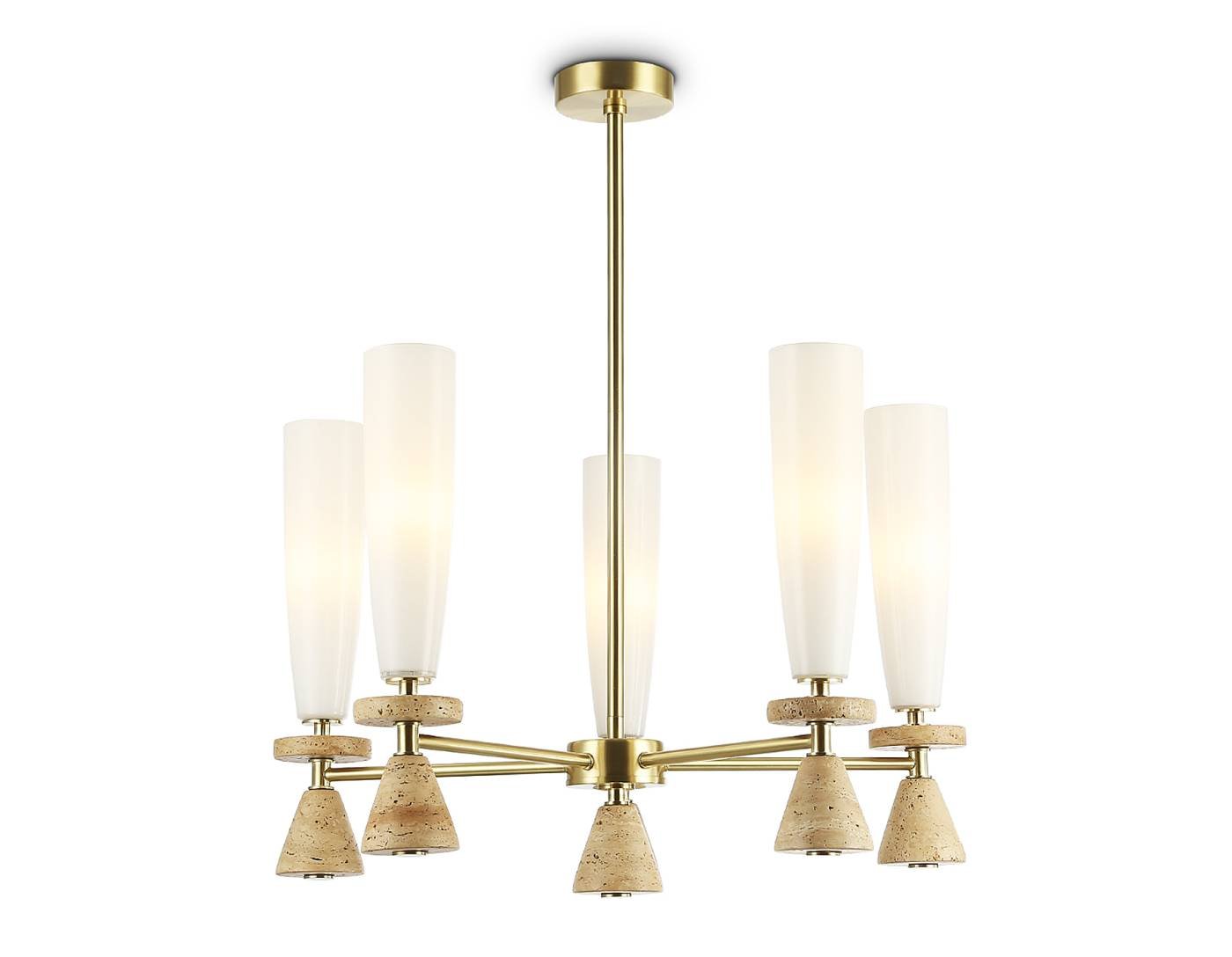 Люстра на штанге Ambrella Ceramo Modern LH75371